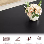 Tavolo da Pranzo per 4-6 persone, Tavolo da Cucina, Piano in Legno MDF, Robusta Struttura in Metallo, Facile Montaggio, per Cucina, Sala da Pranzo