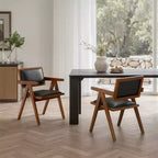 2 Sedie da pranzo moderniste ispirate alle sedie Capitol Complex