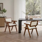 2 Sedie da pranzo moderniste ispirate alle sedie Capitol Complex