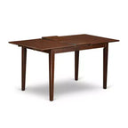 Elegante set da pranzo da 7 pezzi - Tavolo rettangolare con allunga e 6 sedie - 32x60 pollici
