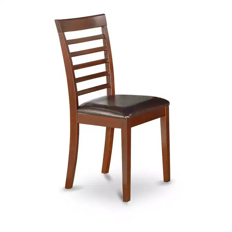 Elegante set da pranzo da 7 pezzi - Tavolo rettangolare con allunga e 6 sedie - 32x60 pollici