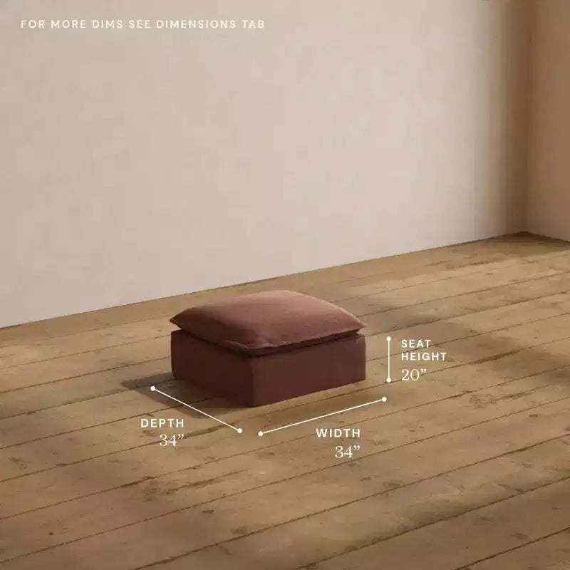 Pouf modulare lavabile | Seduta Memorix+
