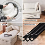 Pouf modulare lavabile | Seduta Memorix+