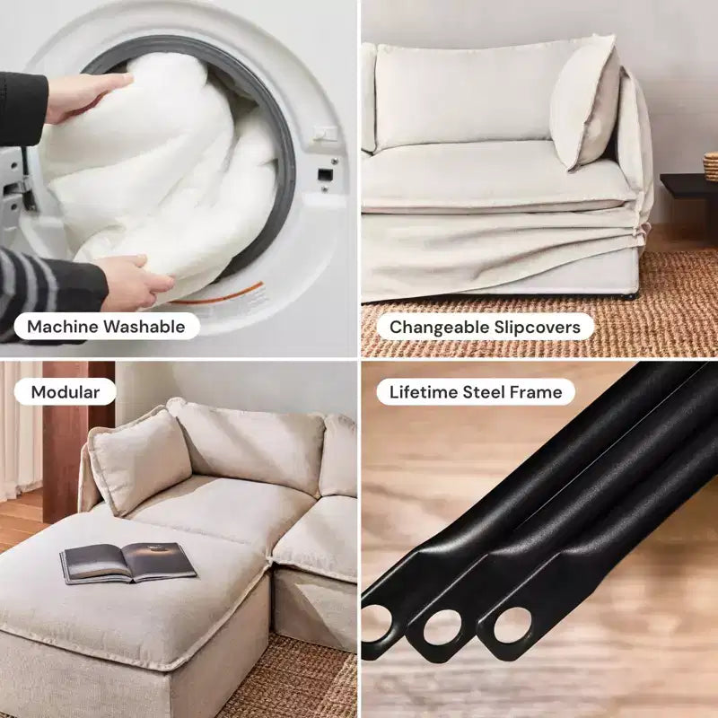 Pouf modulare lavabile | Seduta Memorix+