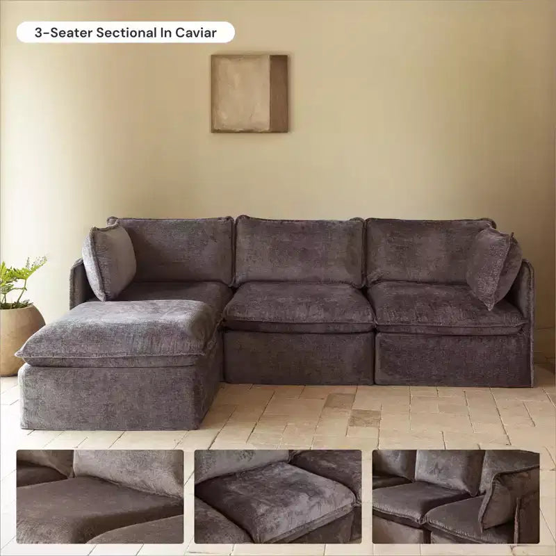 Pouf modulare lavabile | Seduta Memorix+