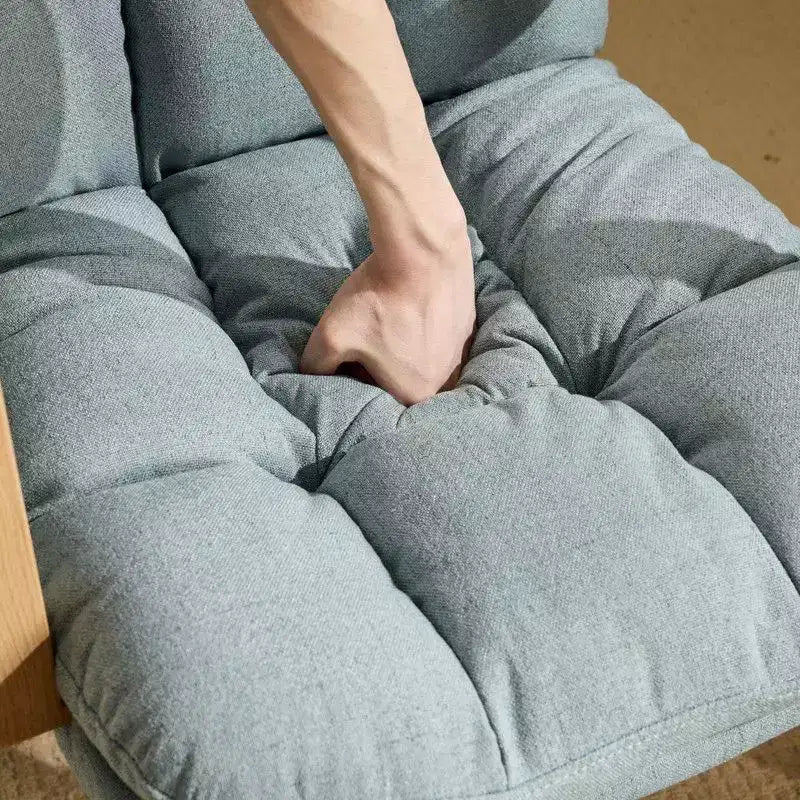 Poltrona moderna imbottita Sedia da ufficio ergonomica con altezza regolabile, ruote girevoli a 360°, sedia da trucco e accentata