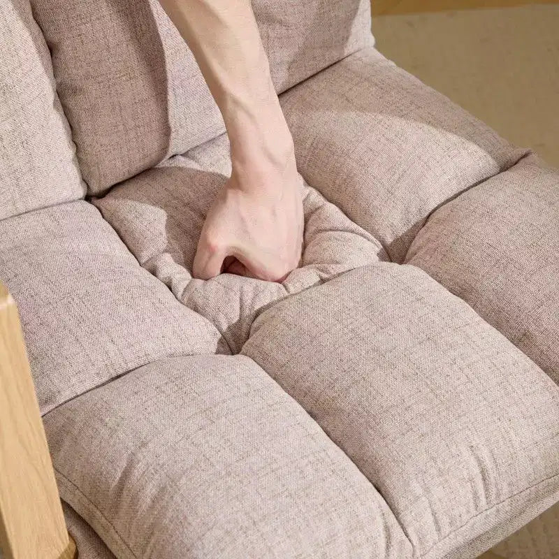Poltrona moderna imbottita Sedia da ufficio ergonomica con altezza regolabile, ruote girevoli a 360°, sedia da trucco e accentata