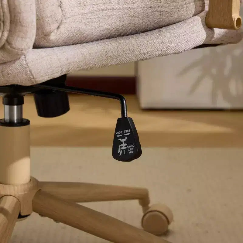 Poltrona moderna imbottita Sedia da ufficio ergonomica con altezza regolabile, ruote girevoli a 360°, sedia da trucco e accentata